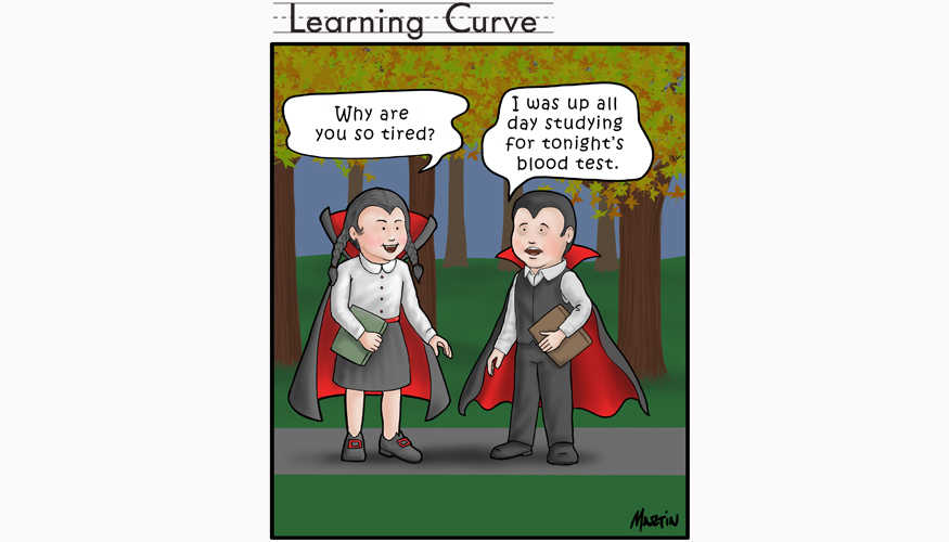 Learning Curve Comic: Halloween