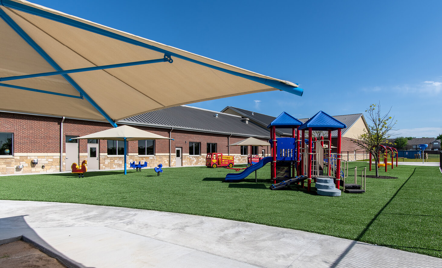 Challenger School Independence Playground in Plano Texas