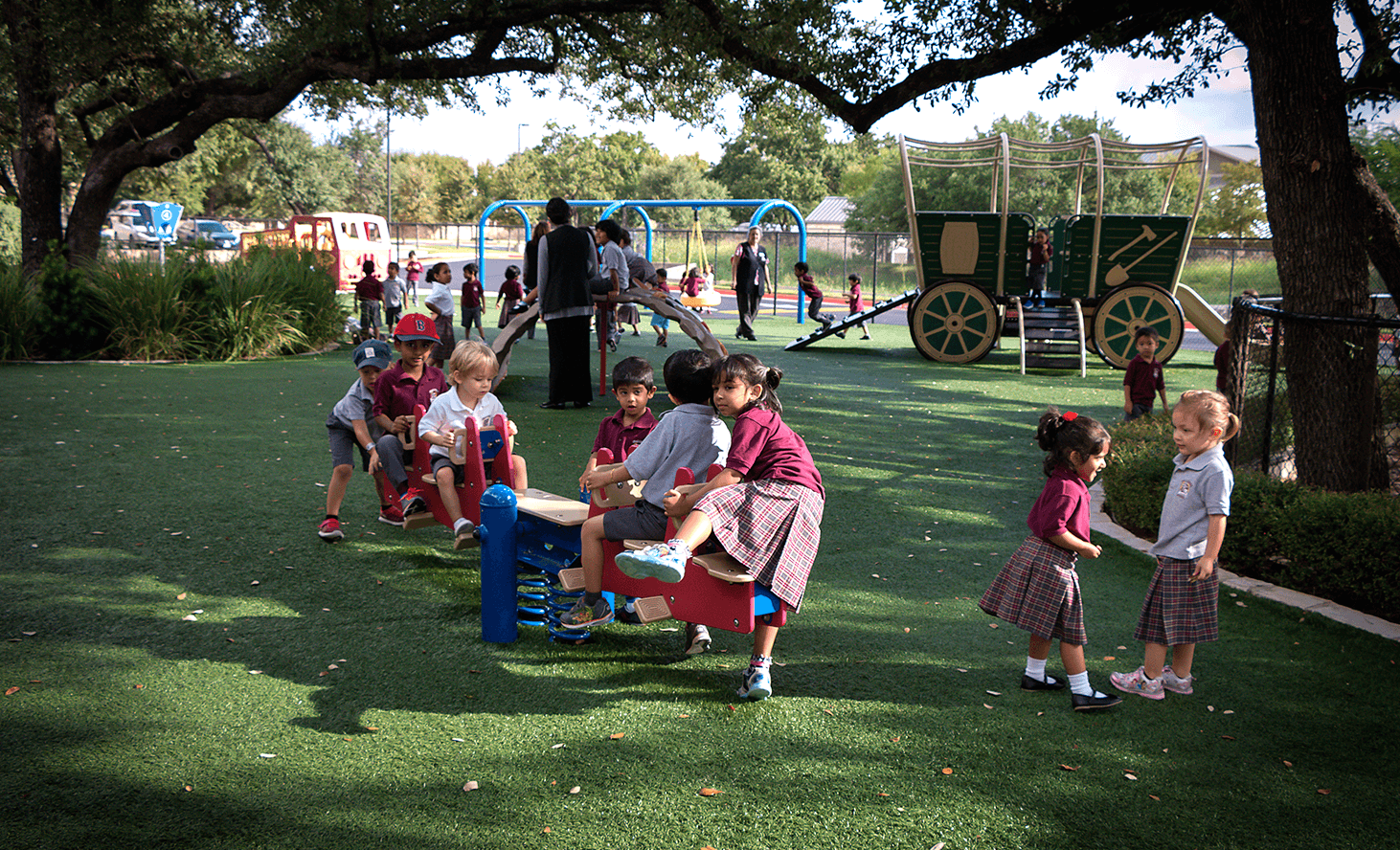 Playground Seesaw | Challenger School - Avery Ranch | Private School In Austin, Texas