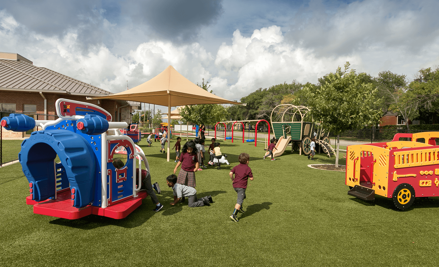 Playground Facility | Challenger School - Pond Springs | Private School In Austin, Texas