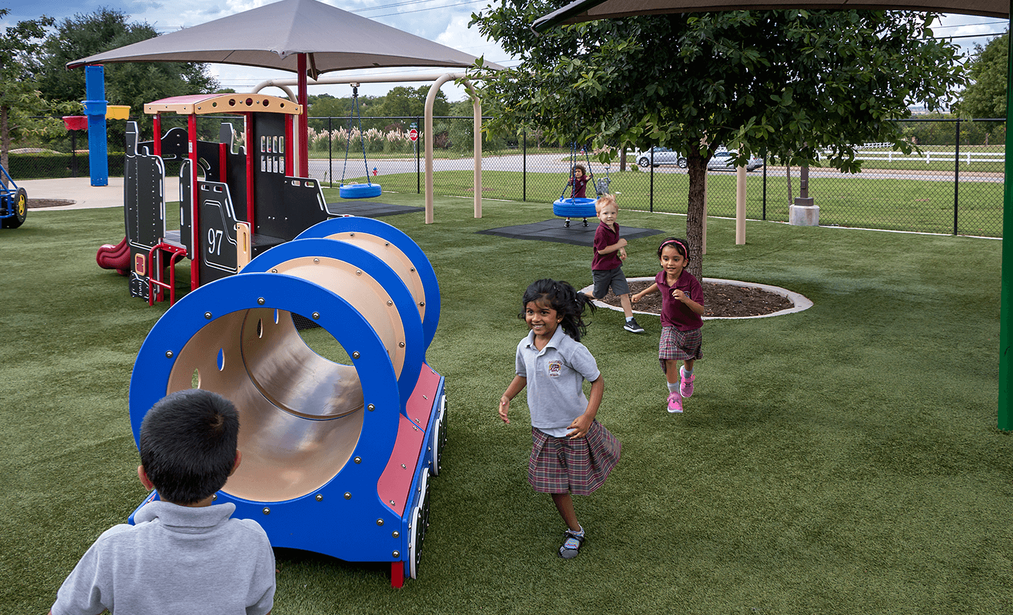 Playground Fun | Challenger School - Round Rock | Private School In Round Rock, Texas