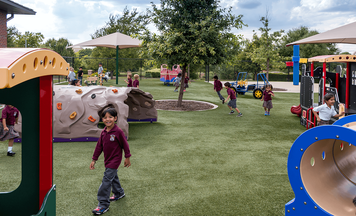 Preschool Playground Fun | Challenger School - Round Rock | Private School In Round Rock, Texas