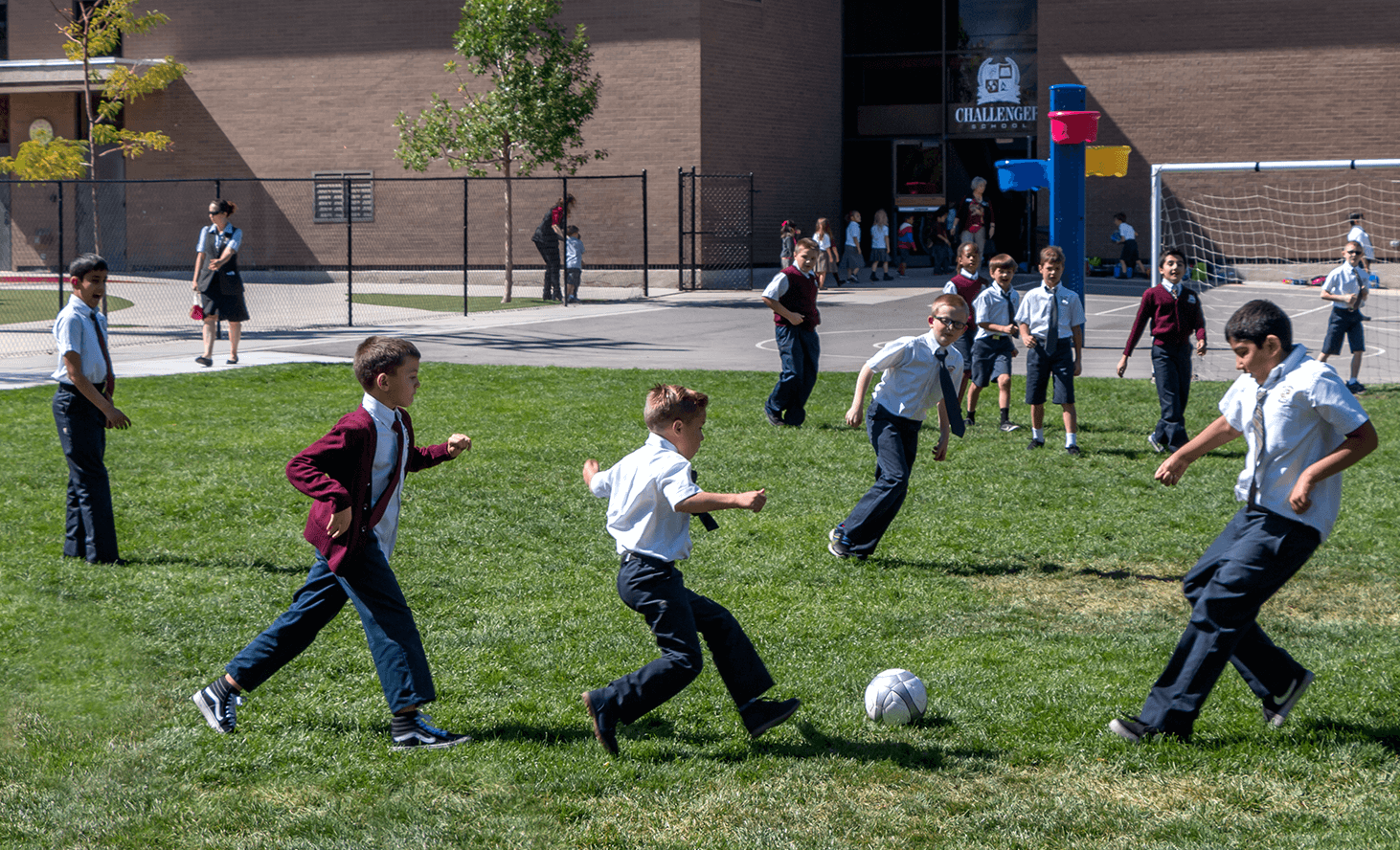 Elementary School Playground | Challenger School - Salt Lake | Private School In Salt Lake City, Utah