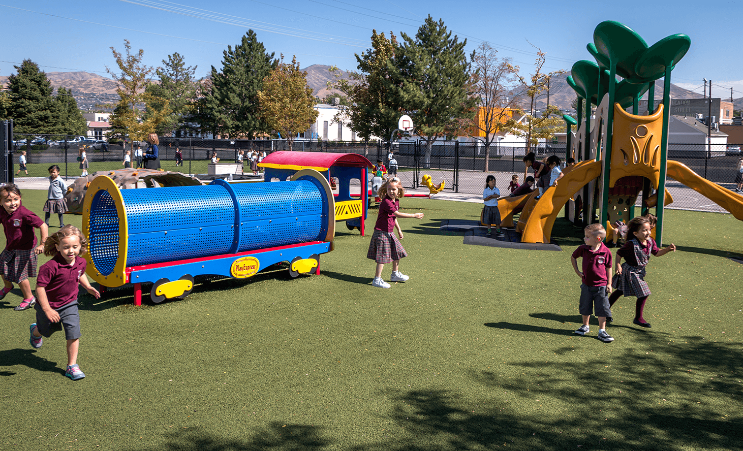 Preschool Slide | Challenger School - Salt Lake | Private School In Salt Lake City, Utah