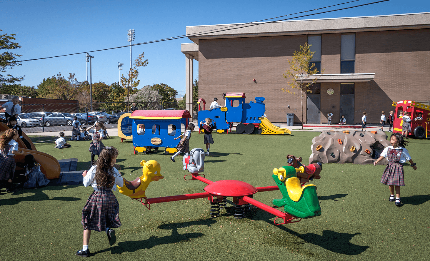 Preschool Playground | Challenger School - Salt Lake | Private School In Salt Lake City, Utah
