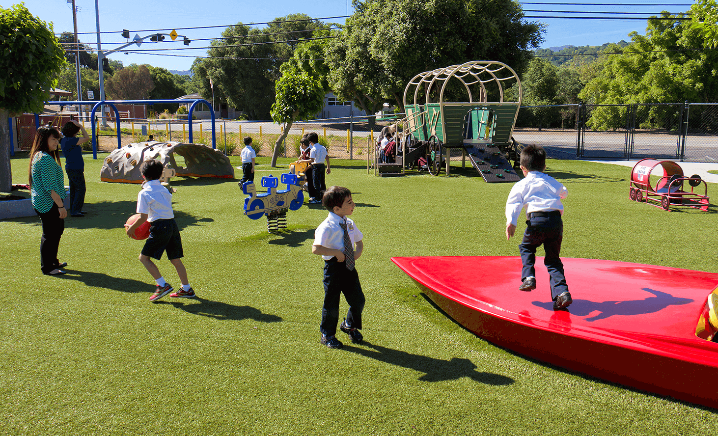 Preschool Playground | Challenger School - Almaden | Private School In San Jose, California