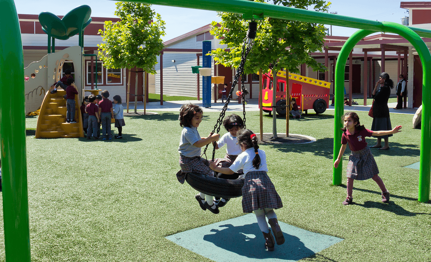 Playground Swing | Challenger School - Berryessa | Private School In San Jose, California
