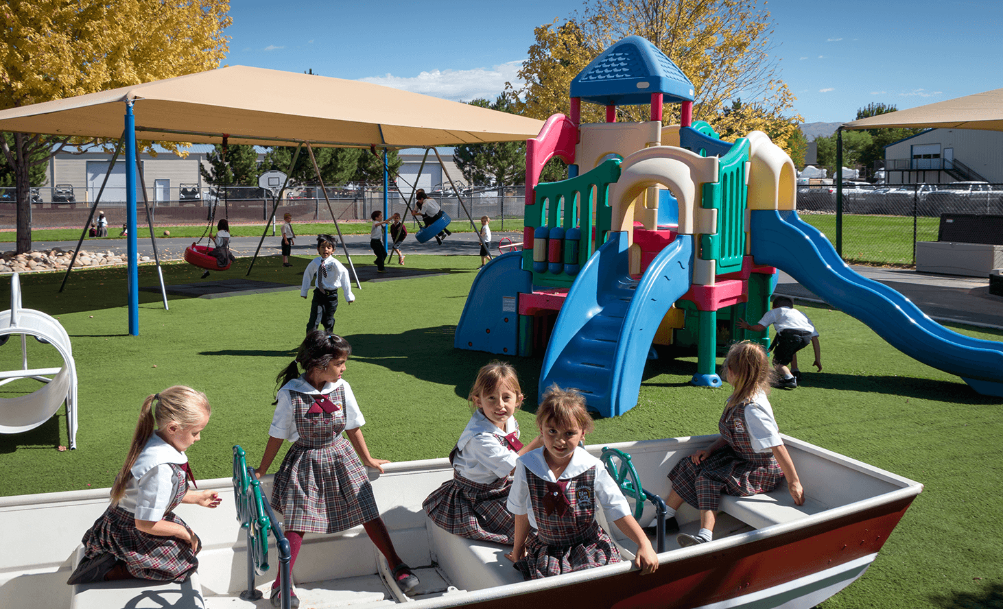 Preschool Playground | Challenger School - Boise Bloom | Private School In Boise, Idaho
