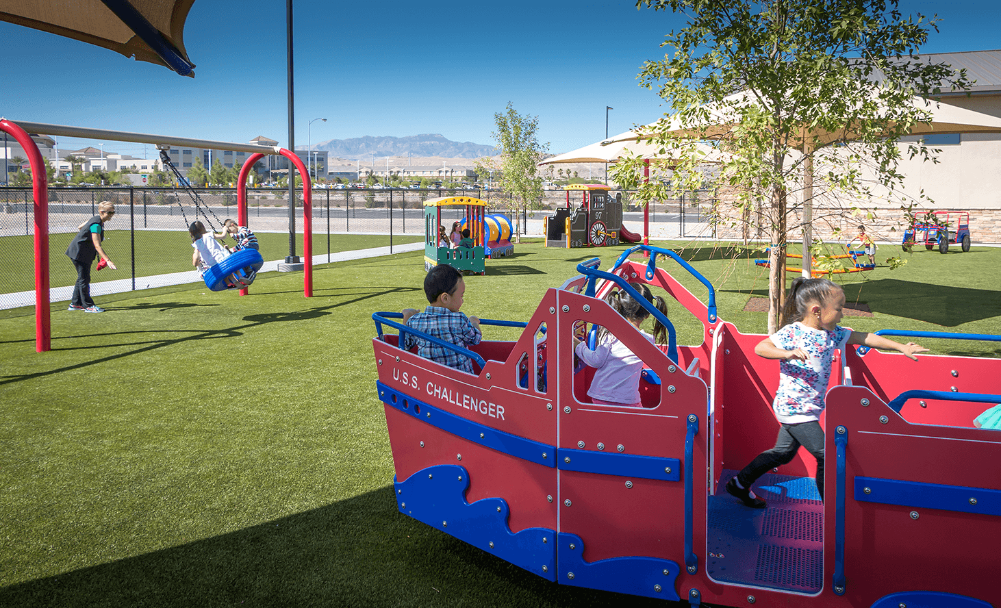 Playground Fun | Challenger School - Desert Hills | Private School In Las Vegas, Nevada