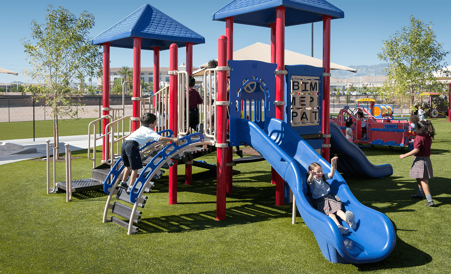 Preschool Play Structure | Challenger School - Desert Hills | Private School In Las Vegas, Nevada