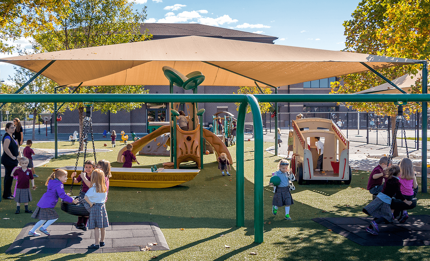 Preschool Playground | Challenger School - Everest | Private School In Meridian, Idaho