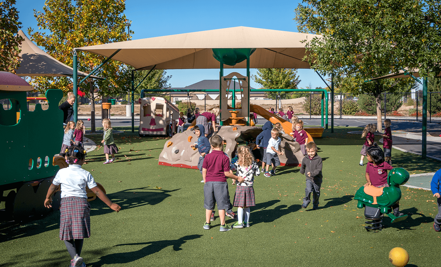 Playground Outside | Challenger School - Everest | Private School In Meridian, Idaho