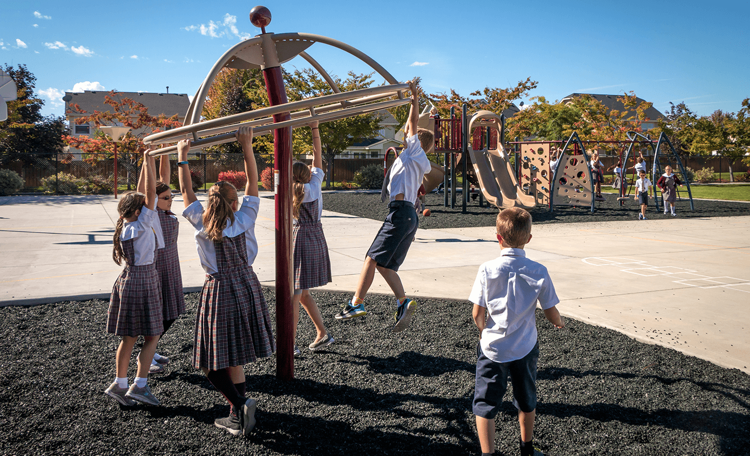 Elementary School Playground | Challenger School - Everest | Private School In Meridian, Idaho