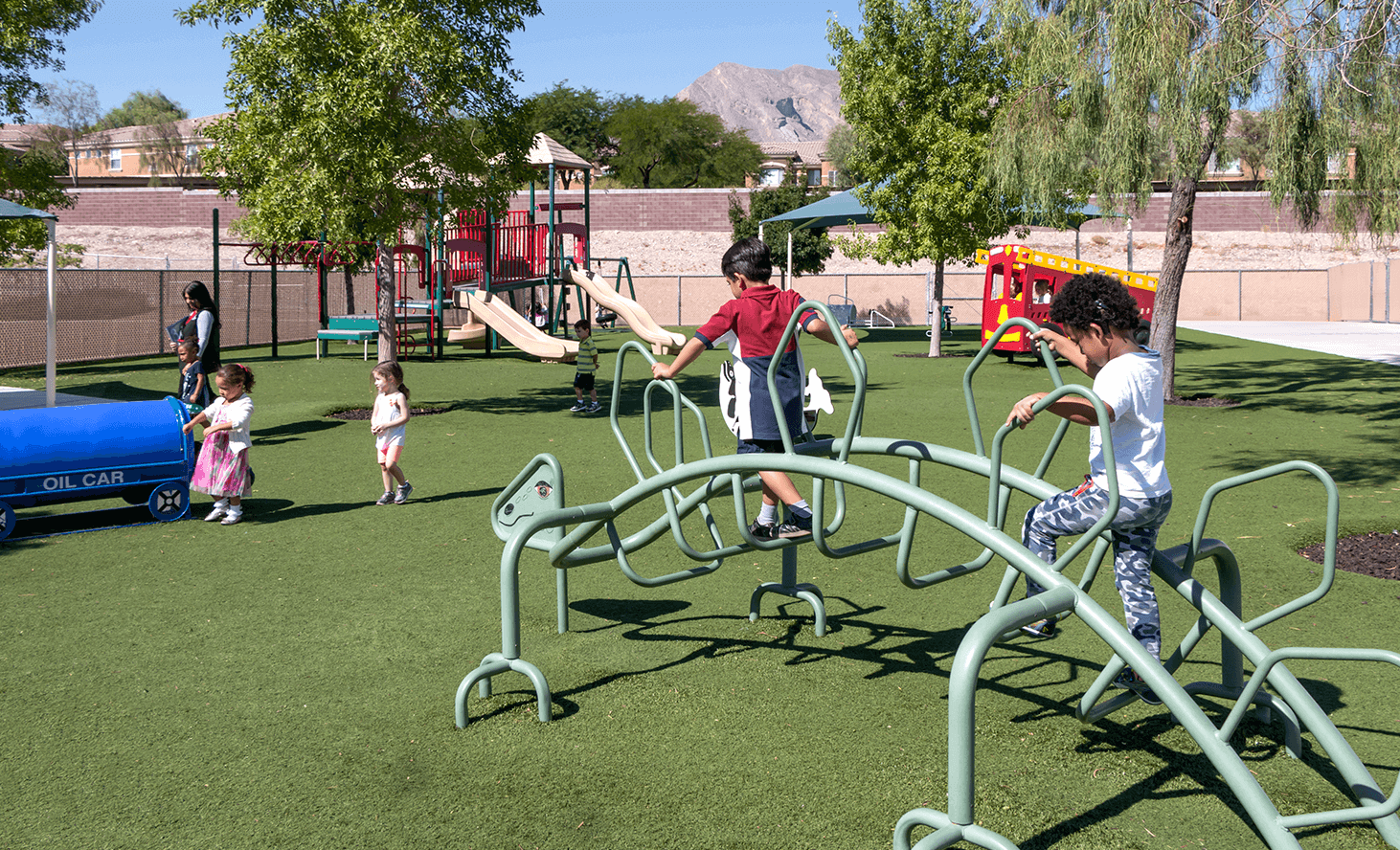 Preschool Playground | Challenger School - Summerlin | Private School In Las Vegas, Nevada