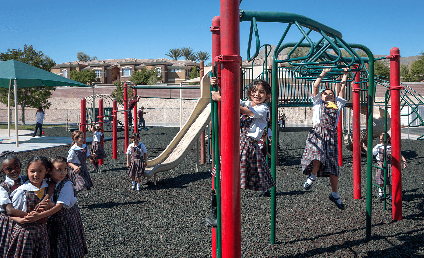 Playground Monkey Bars | Challenger School - Summerlin | Private School In Las Vegas, Nevada