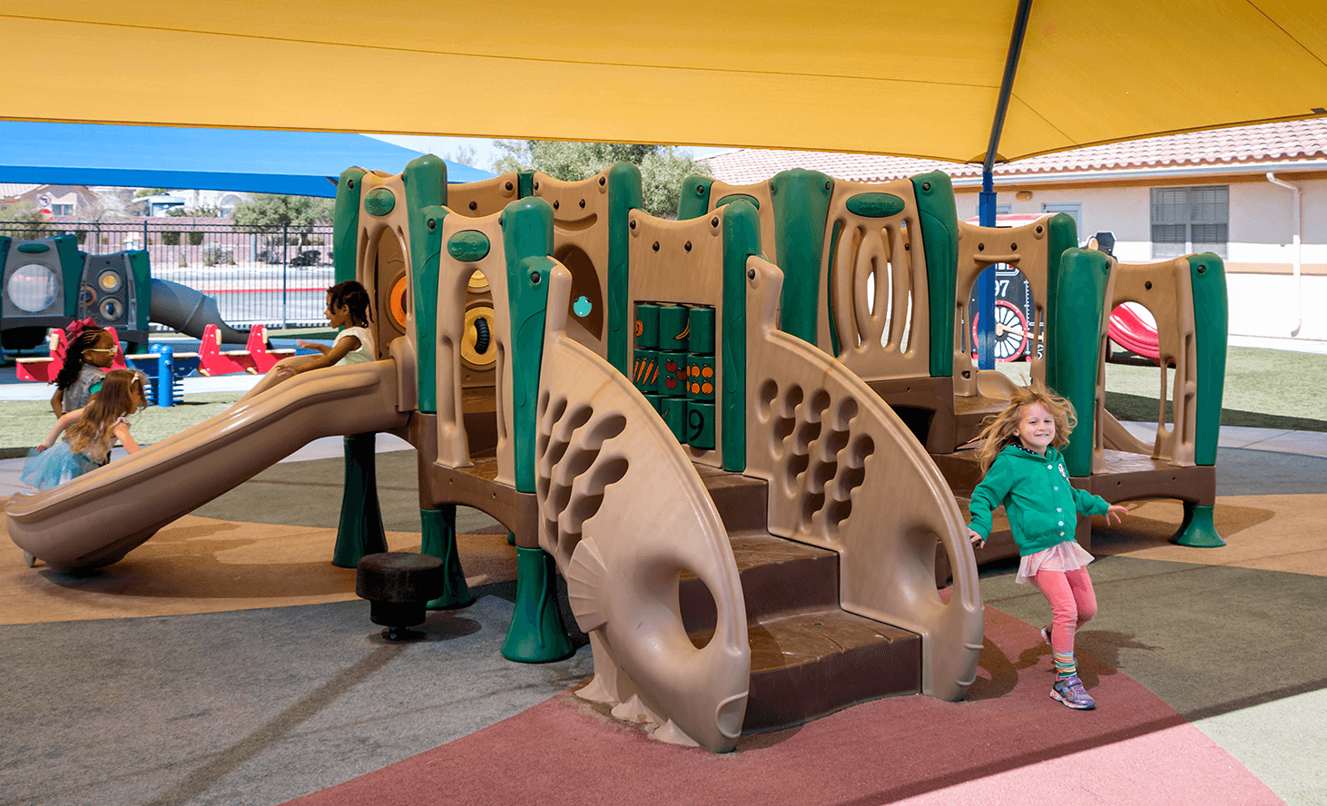 Playground Slide | Challenger School - Los Prados | Private School In Las Vegas, Nevada