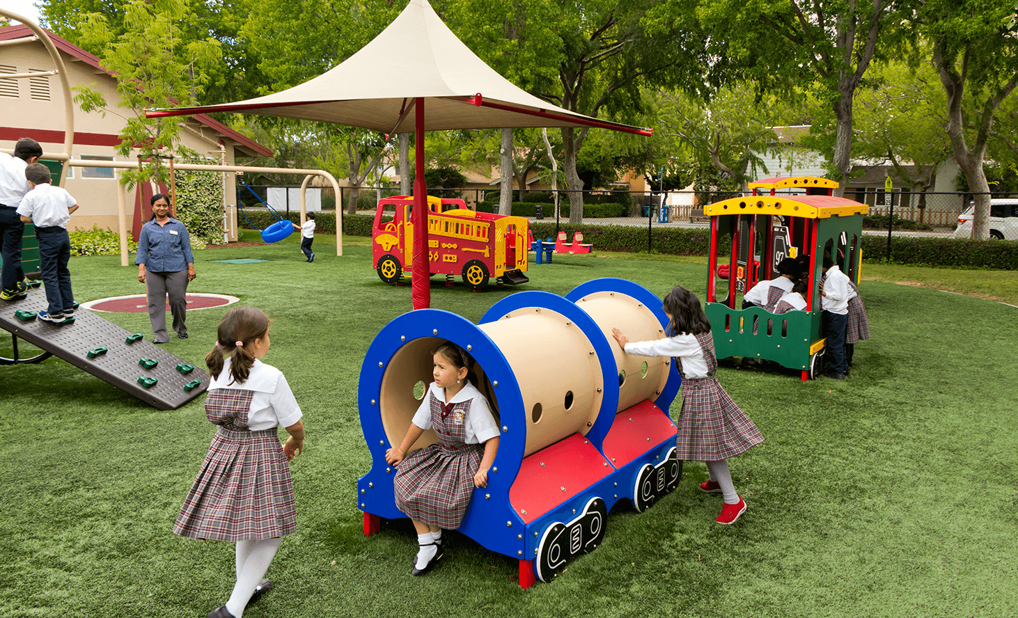 Preschool Playground | Challenger School - Middlefield | Private School In Palo Alto, California